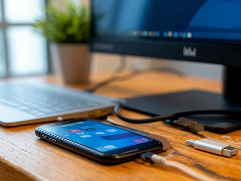 Как подключить iPhone к компьютеру через USB‑кабель