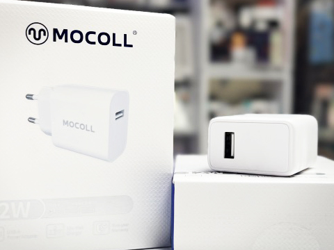 Универсальное зарядное устройство:  Mocoll Lion Series USB 12W