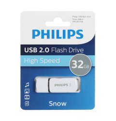 Флешка Philips Snow USB 2.0 (32 Гб), белая