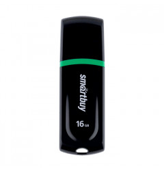 Флешка Smartbuy SB16GBWBP-B USB2.0 16 Гб, чёрная
