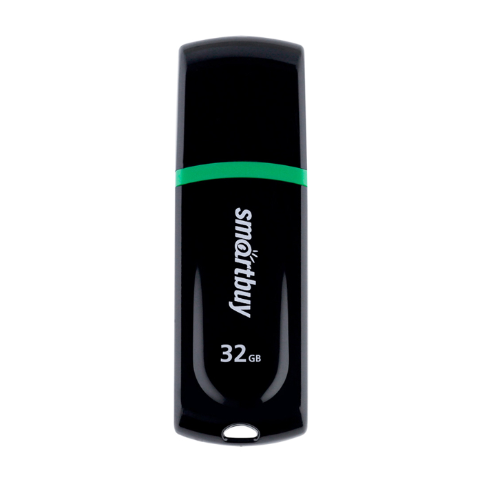 Флешка Smartbuy SB32GBWBP-B USB2.0 32 Гб, чёрная