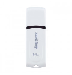 Флешка Smartbuy SB64GBWBP-B USB2.0 64 Гб, белая