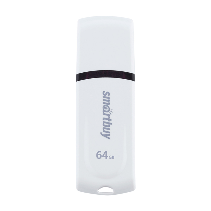 Флешка Smartbuy SB64GBWBP-B USB2.0 64 Гб, белая