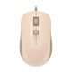 Мышь проводная A4TECH Fstyler FM26 USB оптическая (1600dpi), бежевая