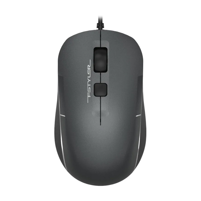 Мышь проводная A4TECH Fstyler FM26 USB оптическая (1600dpi), серый
