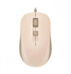 Мышь проводная A4TECH Fstyler FM26S USB оптическая (1600dpi), бежевая