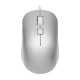 Мышь проводная A4TECH Fstyler FM26S USB оптическая (1600dpi), серебристая с белым