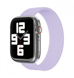 Ремешок-монобраслет VLP Braided Band Apple Watch 38/40/41mm L - XL (2 шт.), фиолетовый