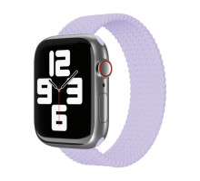 Ремешок-монобраслет VLP Braided Band Apple Watch 42/44/45mm L - XL (2 шт.), фиолетовый