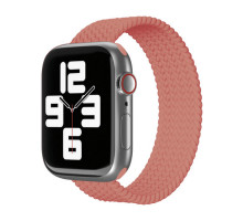 Ремешок-монобраслет VLP Braided Band Apple Watch 42/44/45mm L - XL (2 шт.), коралловый