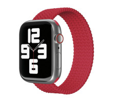 Ремешок-монобраслет VLP Braided Band Apple Watch 42/44/45mm S - M (2 шт.), красный