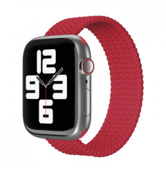 Ремешок-монобраслет VLP Braided Band Apple Watch 42/44/45mm S - M (2 шт.), красный