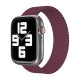 Ремешок-монобраслет VLP Braided Band Apple Watch 42/44/45mm S - M (2 шт.), марсала