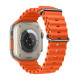 Ремешок HOCO iWatch WA12 Apple Watch 42/44/45/49mm силиконовый, оранжевый