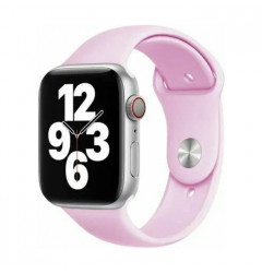 Ремешок силиконовый VLP Silicone Band Apple Watch 42/44/45mm, розовый