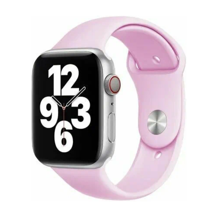 Ремешок силиконовый VLP Silicone Band Apple Watch 42/44/45mm, розовый