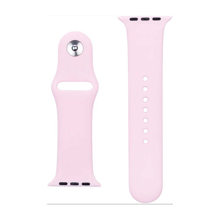 Ремешок силиконовый VLP Silicone Band Apple Watch 42/44/45mm, розовый