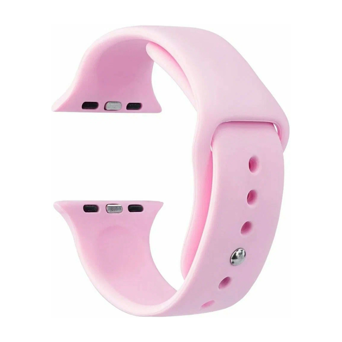 Ремешок силиконовый VLP Silicone Band Apple Watch 42/44/45mm, розовый