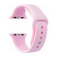 Ремешок силиконовый VLP Silicone Band Apple Watch 42/44/45mm, розовый
