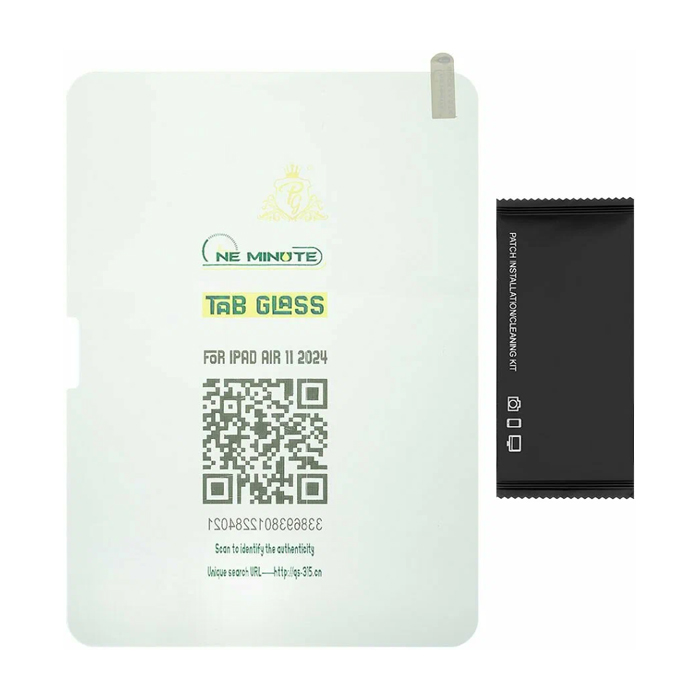 Защитное стекло One Minute для iPad Air 11 (2024), глянец