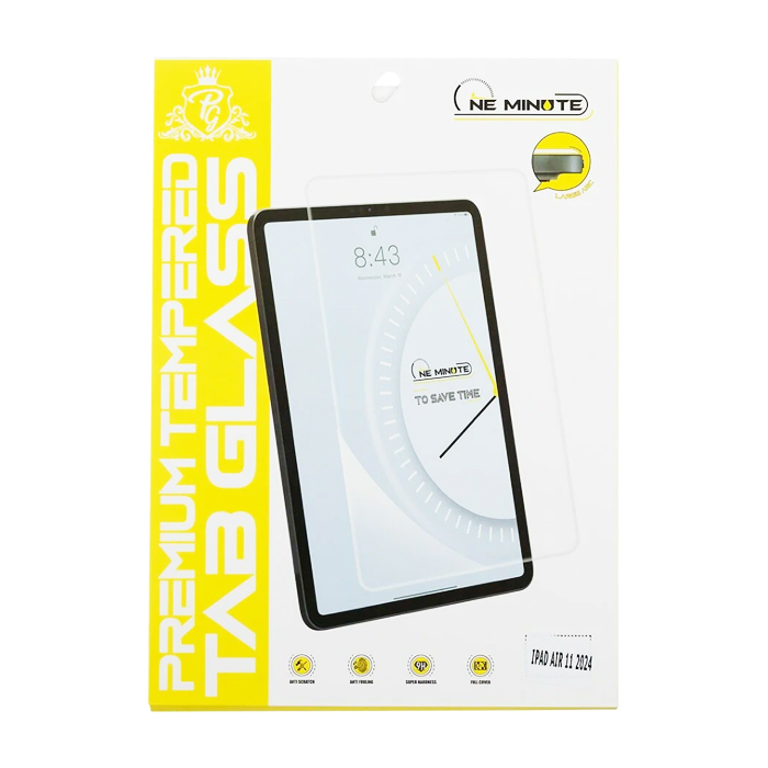 Защитное стекло One Minute для iPad Air 11 (2024), глянец