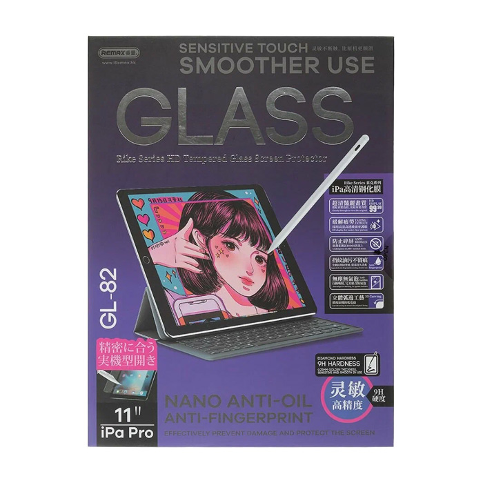 Защитное стекло Remax Rike Series HD для iPad Pro 11 (2018/20/21/22) Air 10.9 (2020/22), глянец