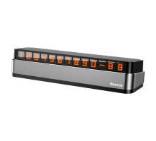 Парковочная автовизитка Baseus Moonlight Box Series ACNUM-B0G, серая
