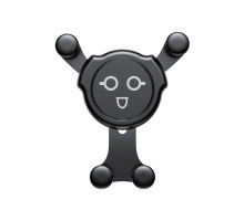 Автомобильный держатель Baseus Emoticon Gravity Car Mount (гравитационный), чёрный