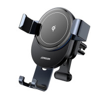 Держатель с беспроводной зарядкой Joyroom JR-ZS212 Fast Charger 15W, чёрный