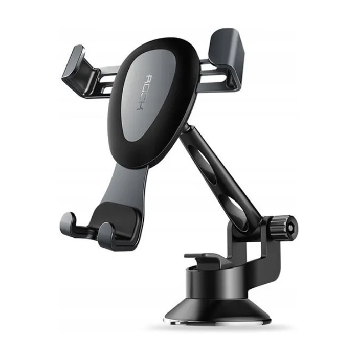 Автомобильный держатель Rock Gravity Dashboard Car Mount, серый