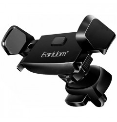 Держатель в автомобиль Earldom ET-EH45 на решётку (зажим), чёрный