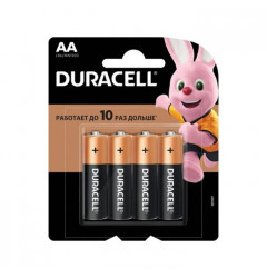 Батарейка Duracell LR6 Basic MN1500 тип АА щелочная 1.5V (4 шт.)