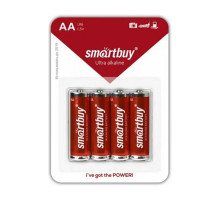 Батарейка Smartbuy LR6 тип АА алкалиновая 1.5V (4 шт.)