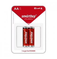 Батарейка Smartbuy LR6 тип AA алкалиновая 1.5В (пальчиковая) 2 шт.