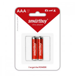 Батарейка Smartbuy LR03 тип AAA алкалиновая 1.5В (мизинчиковая) 2 шт.