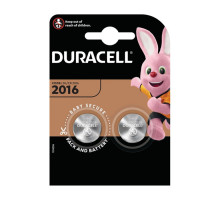 Батарейка Duracell CR2016 Lithium 3V (2 шт.)