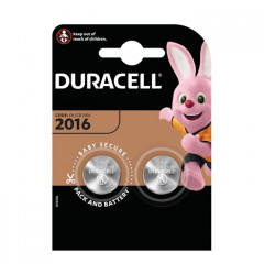 Батарейка Duracell CR2016 Lithium 3V (2 шт.)
