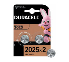Батарейка Duracell CR2025 Lithium 3V (2 шт.)