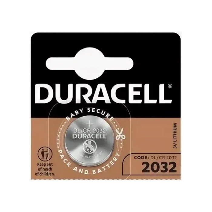 Батарейка Duracell CR2032 Lithium 3V (1 шт.)