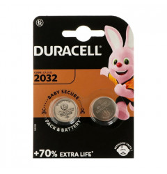 Батарейка Duracell CR2032 Lithium 3V (2 шт.)