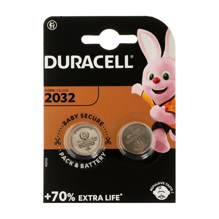 Батарейка Duracell CR2032 Lithium 3V (2 шт.)