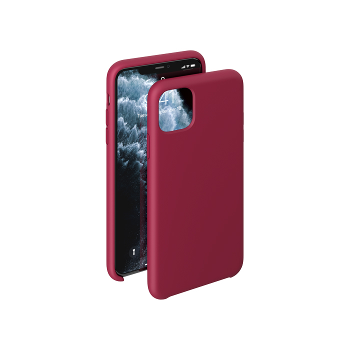 Чехол Deppa Liquid Silicone для iPhone 11 Pro Max, красный