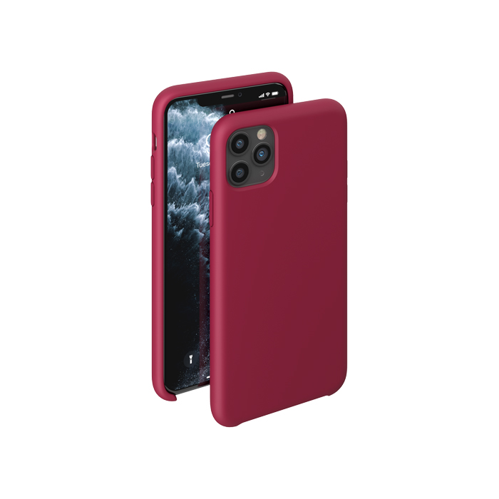 Чехол Deppa Liquid Silicone для iPhone 11 Pro Max, красный