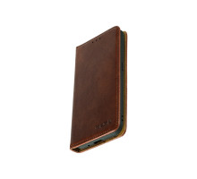 Чехол-книжка Faison Solid Case для iPhone 11 Pro Max, коричневый