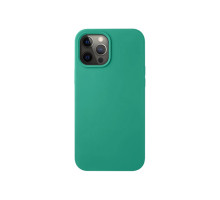 Чехол Deppa Liquid Silicone для iPhone 12 Pro Max, зелёный