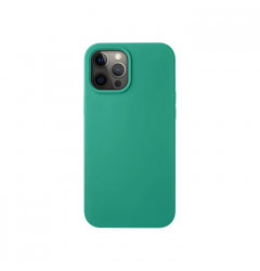 Чехол Deppa Liquid Silicone для iPhone 12 Pro Max, зелёный