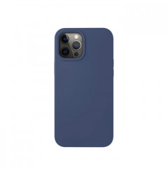 Чехол Deppa Liquid Silicone для iPhone 12 Pro Max, синий