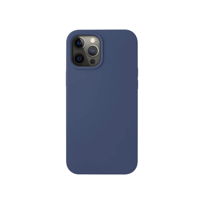 Чехол Deppa Liquid Silicone для iPhone 12 Pro Max, синий