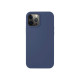 Чехол Deppa Liquid Silicone для iPhone 12 Pro Max, синий