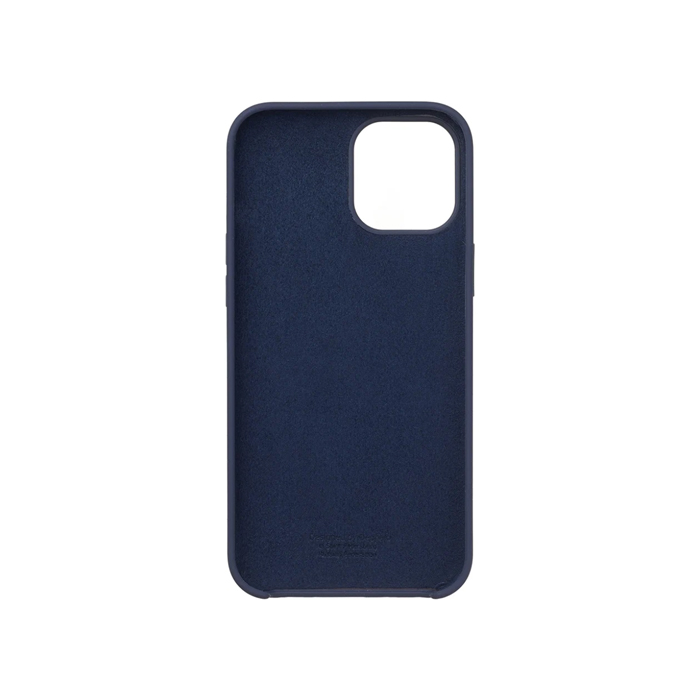 Чехол Deppa Liquid Silicone для iPhone 12 Pro Max, синий